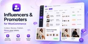 WooCommerce达人推广插件_网红搭配插件_前端投稿