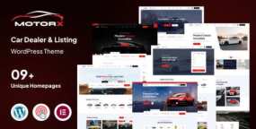 Motorx WordPress主题_汽车经销商网站模板