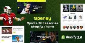Shopify主题Speney_体育用品与健身器材电商模板