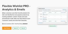 Flexible Wishlist PRO v1.1.23 WooCommerce愿望清单插件