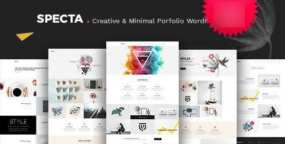 Specta WordPress主题_创意设计案例网站模板