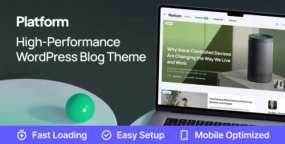 Platform高性能WordPress博客主题_带AI插件_SEO高分