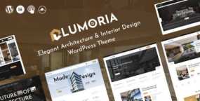 Lumoria WordPress主题 | 装修工程/建筑公司网站模板