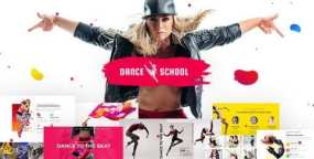Dance Studio WordPress主题_舞蹈音乐艺术培训网站模板