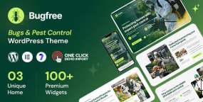 WordPress主题Bugfree_虫害防治消杀服务企业网站模板