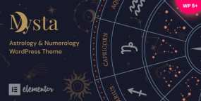 Mysta WordPress占星术&塔罗牌算命主题