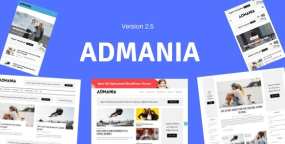 【Admania v2.5.1】Adsense优化的WordPress主题 兼容Gutenberg 免费下载