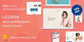 Lezada多类型零售产品销售网站Shopify主题