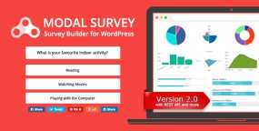 Modal Survey汉化版v2.0.213 | 问卷调查和测验WordPress插件