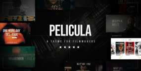 Pelicula WordPress主题_视频创作和电影制片商网站模板