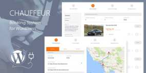 Chauffeur汉化版_在线汽车租赁预订系统WordPress插件