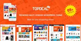 TopDeal汉化版(v2.3.30)多商户跨境电商购物网站WooCommerce主题