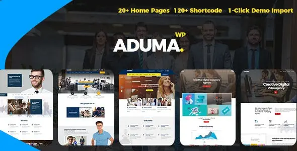 Aduma商业咨询机构和金融业务网站WordPress主题V1.4 - 图片1