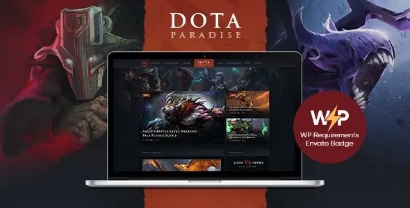 Paradise电竞和电子游戏博客网站WordPress主题V2.0.7 - 图片1 Paradise电竞和电子游戏博客网站WordPress主题V2.0.7 - 图片1