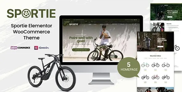 Sportie自行车&体育运动用品跨境电商WooCommerce主题V1.0.1 - 图片1 Sportie自行车&体育运动用品跨境电商WooCommerce主题V1.0.1 - 图片1