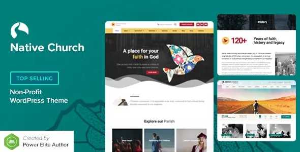 NativeChurch教堂宗教慈善非营利组织网站WordPress主题V4.7.3 NativeChurch教堂宗教慈善非营利组织网站WordPress主题V4.7.3