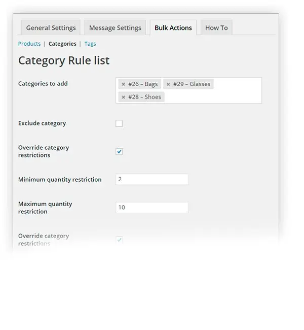 [1.10.0]Yith Woocommerce Minimum Maximum Quantity Premium限制最低最大采购量-6