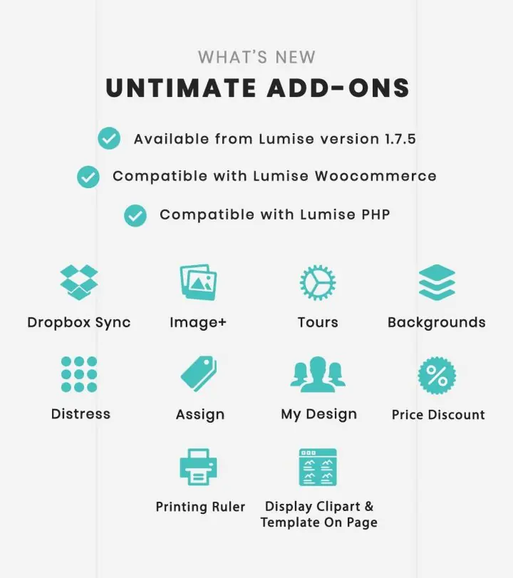 WordPress插件Lumise汉化版 2.0.0 前端定制产品图片和样式WooCommerce插件 送扩展组件包-1