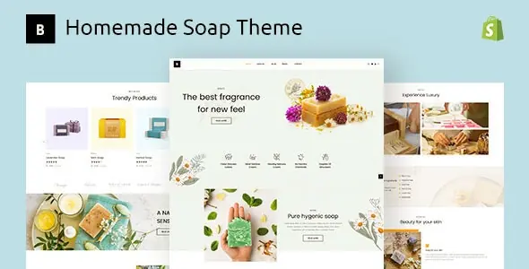 Shopify主题Bubsie 1.0 手工肥皂跨境电商销售平台 - 图片1 Shopify主题Bubsie 1.0 手工肥皂跨境电商销售平台 - 图片1