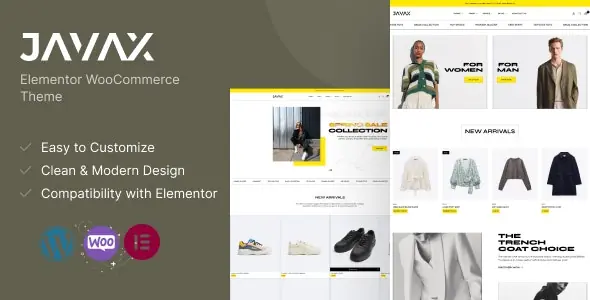 Javax服装时装销售网站WordPress主题 Javax服装时装销售网站WordPress主题