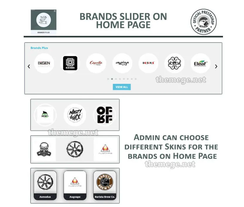 Brands Plus商品品牌Logo和制造商轮播器Prestashop插件V2.1.2 - 图片2 Brands Plus商品品牌Logo和制造商轮播器Prestashop插件V2.1.2 - 图片2