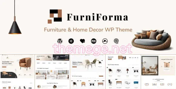 Furniforma主题v1.0.2：WordPress家具品牌与室内设计师建站主题