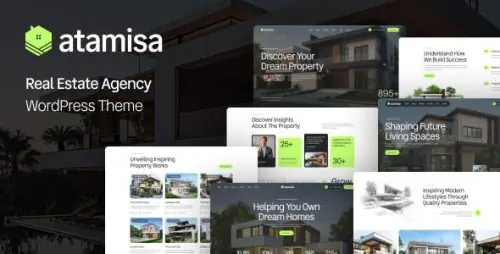 Atamisa WordPress主题_房产中介房源展示网站模板