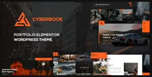 Cyberbook WordPress主题_个人作品展示网站模板