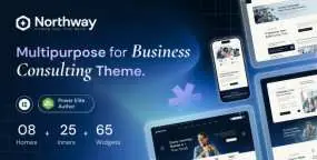 Northway WordPress主题：企业咨询与金融顾问网站模板