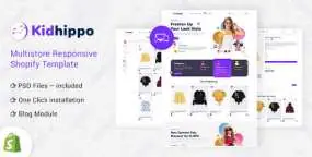 Kidhippo v1.2 Shopify母婴用品&童装电商主题