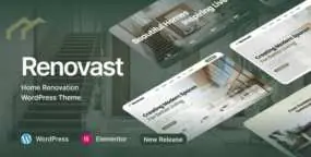 Renovast WordPress主题_装修公司家装建筑网站模板
