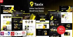 Taxix 6.0 WordPress网约车打车平台网站主题