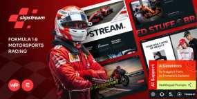 Slipstream v1.1 F1赛车俱乐部网站WordPress主题