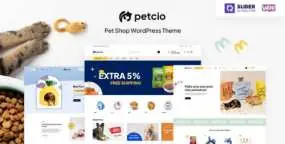 Petcio破解版_宠物食品WordPress主题_宠物用品电商模板