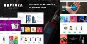 Vapeoza破解版_电子烟销售商城模板_WordPress主题