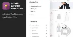 【Clever Layered Navigation v1.3.9】WooCommerce Ajax产品过滤器插件