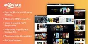 WordPress主题AmyMovie汉化版_影视门户和电影院网站模板