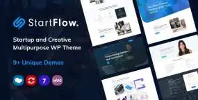 StartFlow项目启动和初创企业网站WordPress主题V1.25