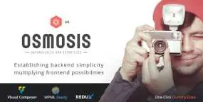 Osmosis WordPress主题_设计师艺术家作品集网站
