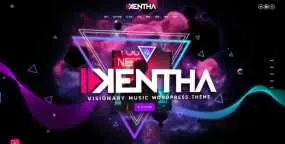 Kentha汉化版4.9.0 乐队音乐主播网站wordpress主题