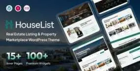 HouseList WordPress主题_房源管理&房产门户网站模板