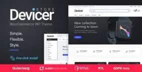 Devicer WordPress主题_数码3C跨境电商网站模板