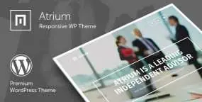 Atrium响应式金融咨询机构网站WordPress主题V2.6