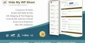 Hide My WP Ghost汉化版_WordPress信息隐藏安全插件