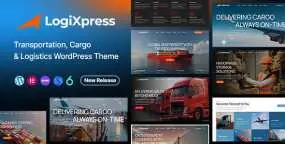 LogiXpress破解版_WordPress货运物流企业建站主题