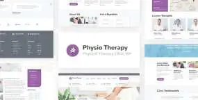 WordPress主题Physio物理治疗医疗诊所网站模板V3.3.4