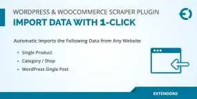Scraper汉化版(v1.0.7) 产品数据采集WooCommerce插件