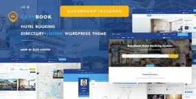 WordPress主题EasyBook酒店预订目录列表网站模板
