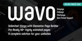Wavo V2.3.6 | 创意设计广告机构作品集WordPress主题