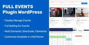 FullEvents WordPress插件_事件活动日历管理器